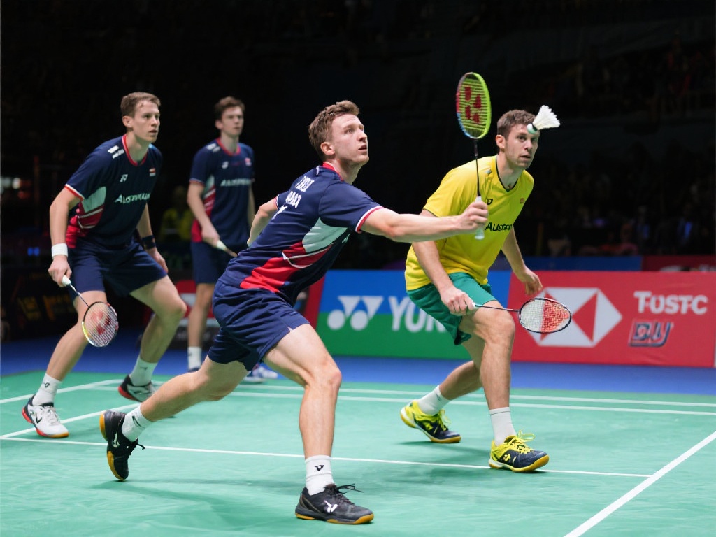 苏迪曼杯小组赛焦点战:法国迎战澳大利亚 相比法国队,澳大利亚在羽毛球领域的历史更