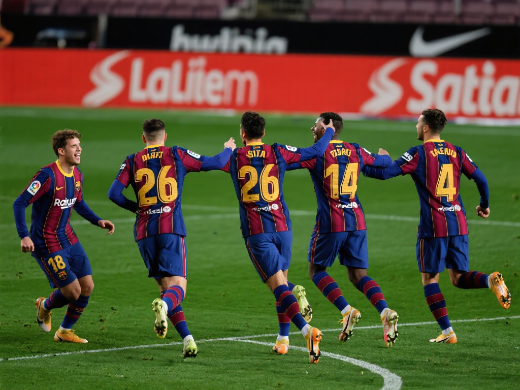 巴萨奇迹逆袭:26分钟4球逆转缔造18场不败传奇 在足球世界中,逆境中的辉煌往往比胜利更令